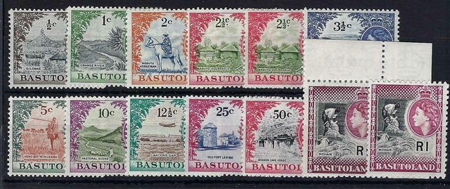 Image of Basutoland/Lesotho 69/79a UMM